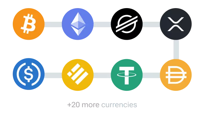 crypto payment multiple currencies